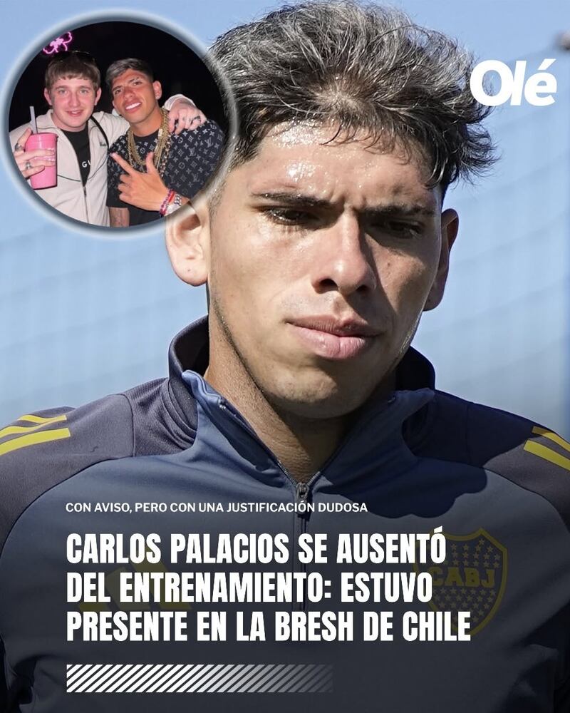 En los medios deportivos argentinos aseguraron que el entrenador de Boca Juniors, Fernando Gago, podría aplicarle algún tipo de sanción al volante chileno por no presentarse a los entrenamientos de este lunes en el club xeneize.