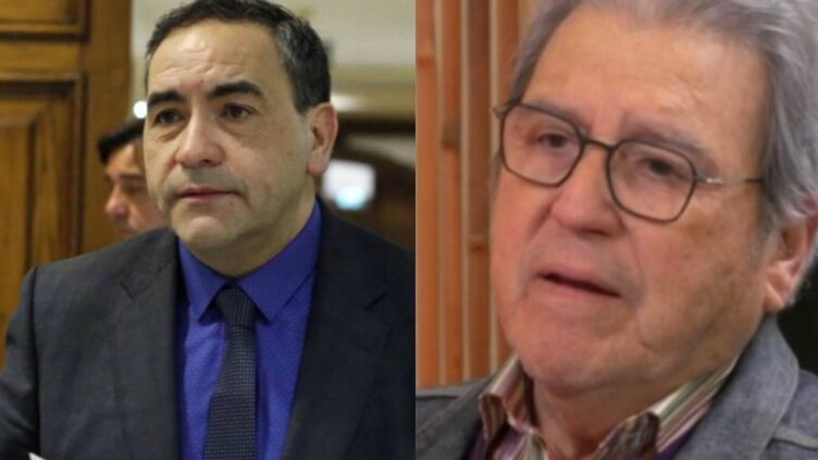 Fidel Espinoza y Sergio Campos