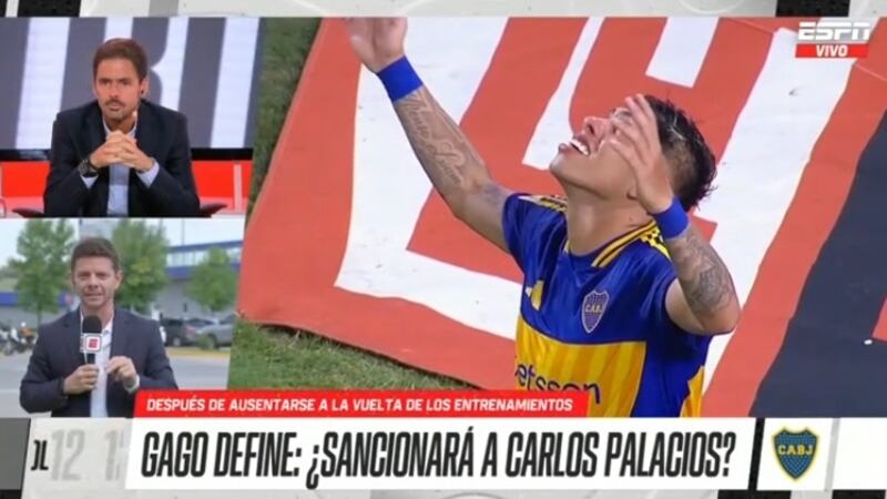Polémica en Argentina tras revelarse nuevo motivo de Carlos Palacios para ausentarse a entrenamiento de Boca Juniors: “Tuvo un accidente”