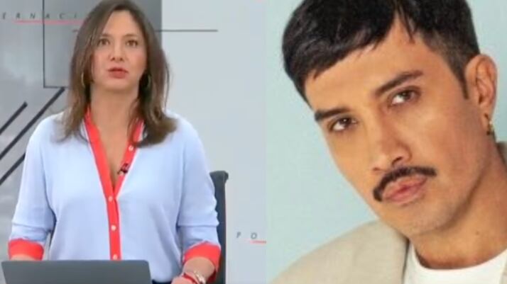 La periodista bloqueó al actor en Twitter