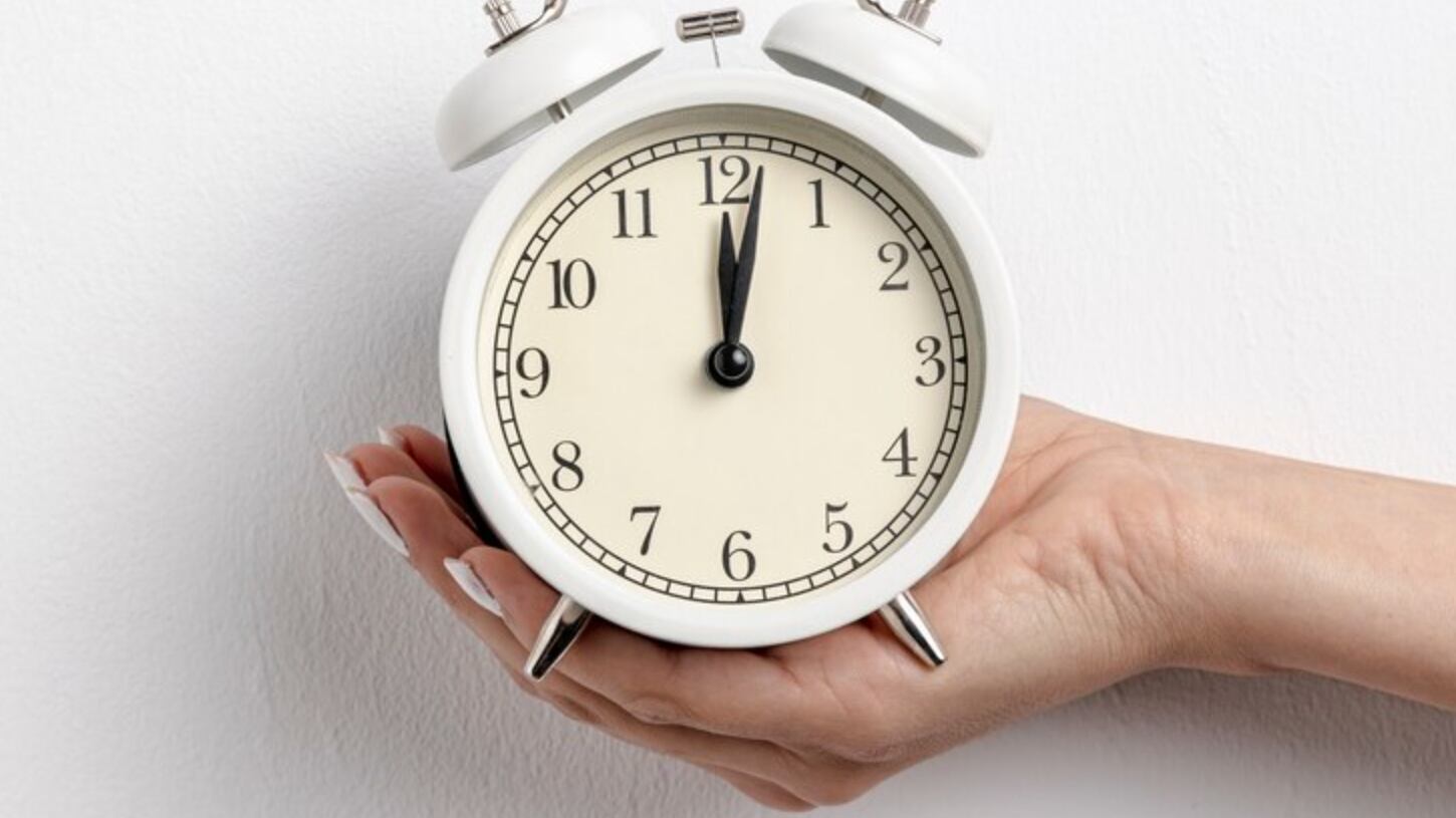 Pendiente de ajustar tu reloj