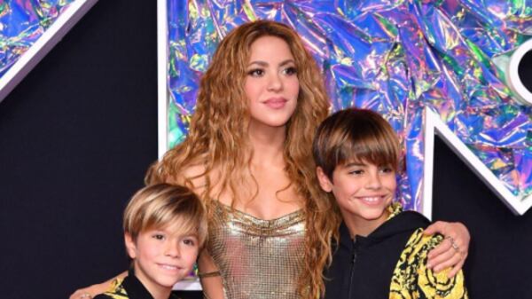 Shakira y sus hijos