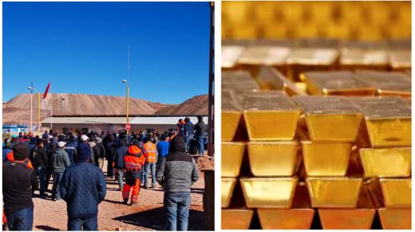 Minera Guanaco Taltal sufre millonario robo de oro.