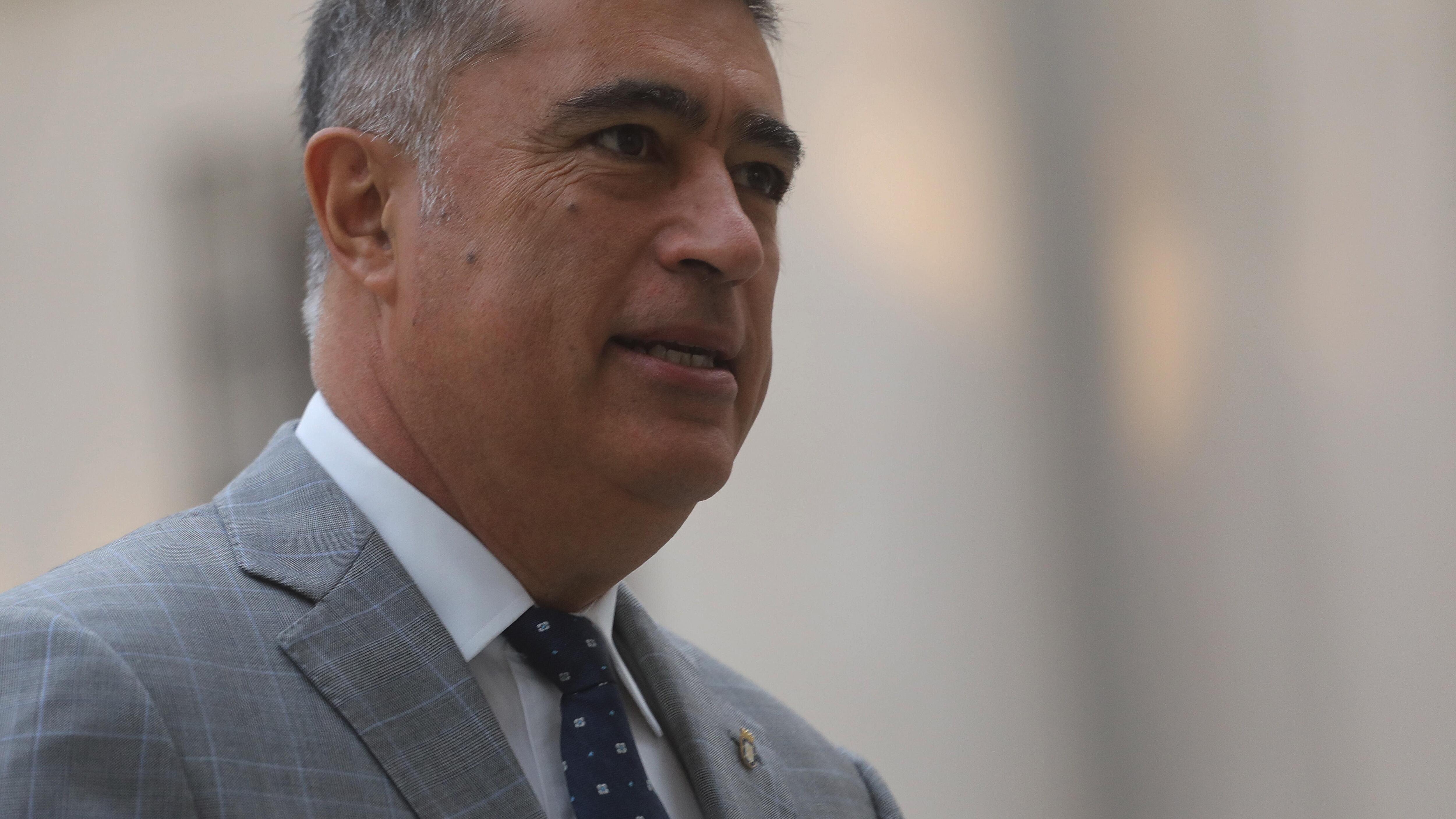 Mario Desbordes, alcalde de Santiago.
FOTO: SEBASTIAN BELTRAN GAETE / AGENCIUNO