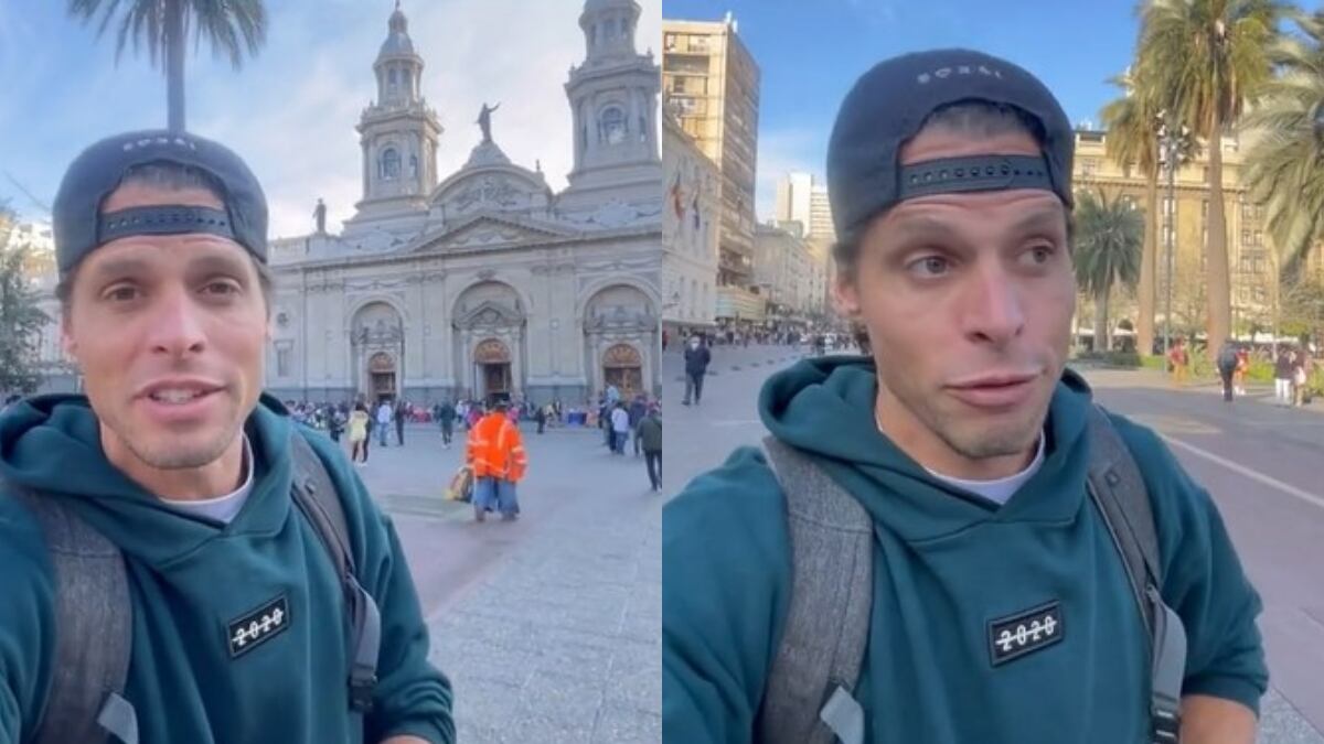 El bloguero neerlandés recorrió la Plaza de Armas