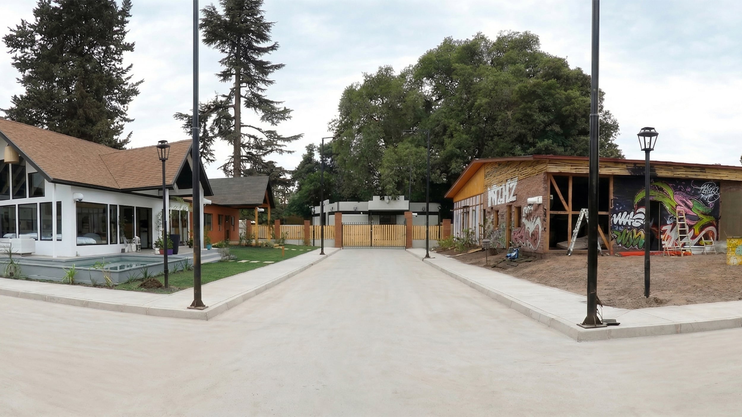 Se construyó un barrio entero para el reality show "Vecinos al límite"