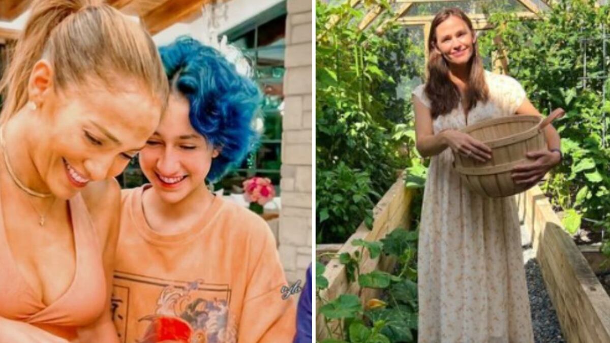 Hijas de JLo y Jennifer Garner son comparadas por estos looks