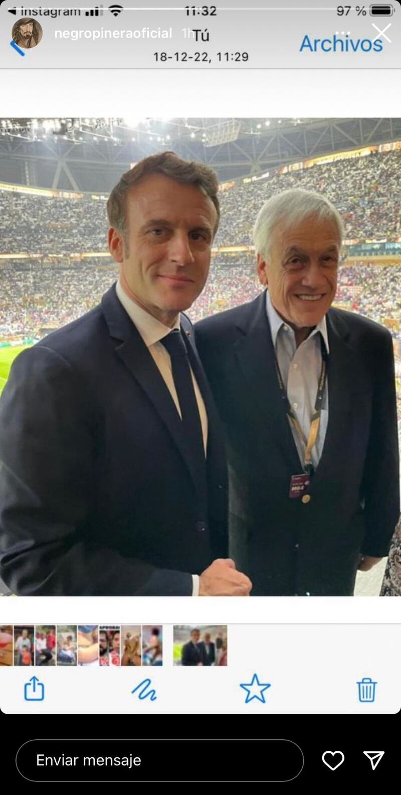 La publicación de Miguel Piñera