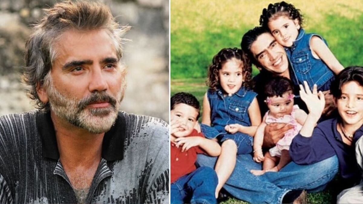 Alejandro Fernández ha procurado que sus hijos sean unidos