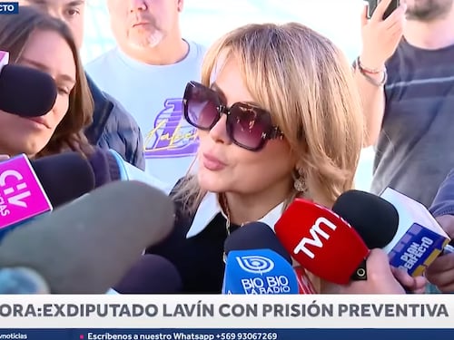“Estoy con mi corazón apretado...”: Cathy Barriga se muestra muy afectada por prisión preventiva de Joaquín Lavín León y apunta a los medios