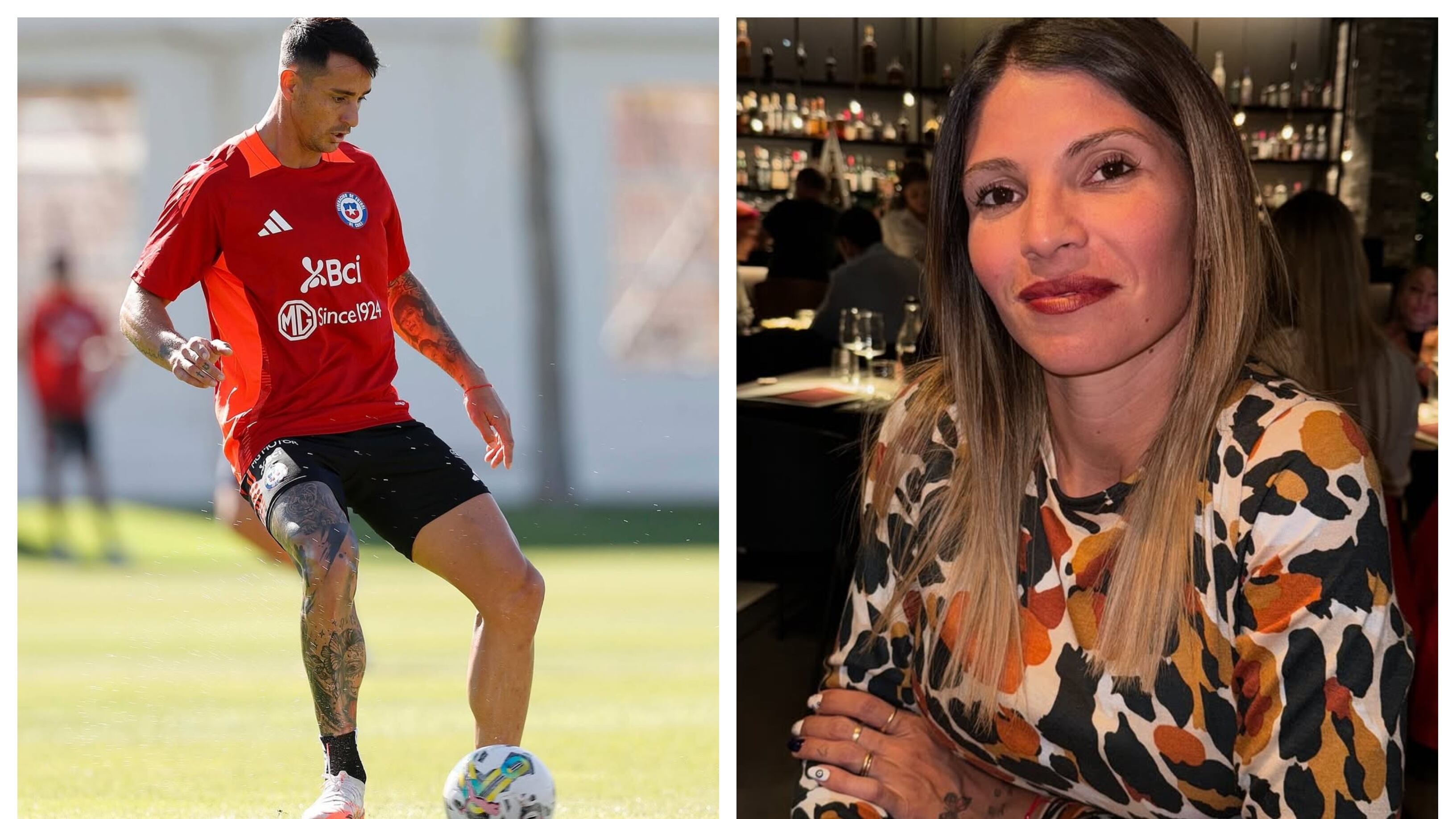 El delantero de la UC disfruta de sus primeros entrenamientos con la selección chilena luego de haber conseguido su carta de nacionalización.