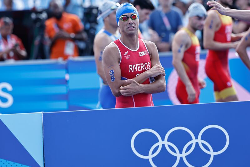 El triatleta chileno se molestó con las personas que han asegurado que los atletas del Team Chile han venido a París 2024 solamente a participar y no a competir de los JJ.OO.