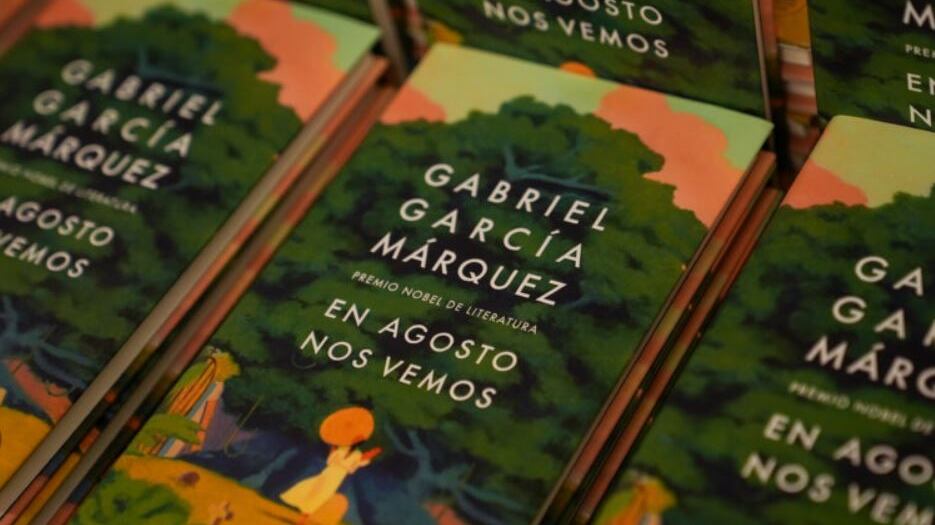 “En agosto nos vemos” se titula la ultima novela de García Marquez. | Foto: Infobarcelona