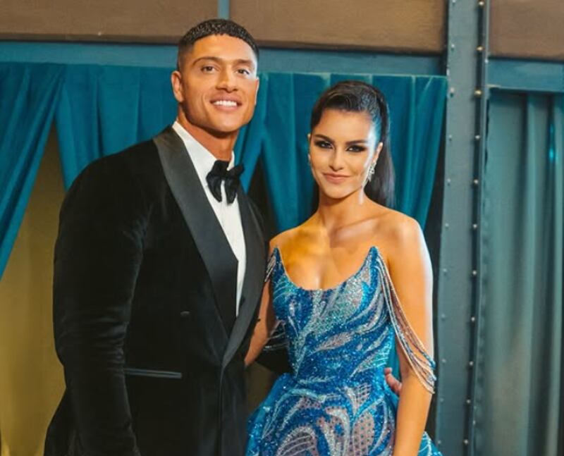 Emilia Dides y Sammis Reyes.