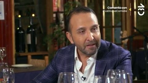El alcalde de San Ramón fue uno de los invitados del último programa de "La divina comida".