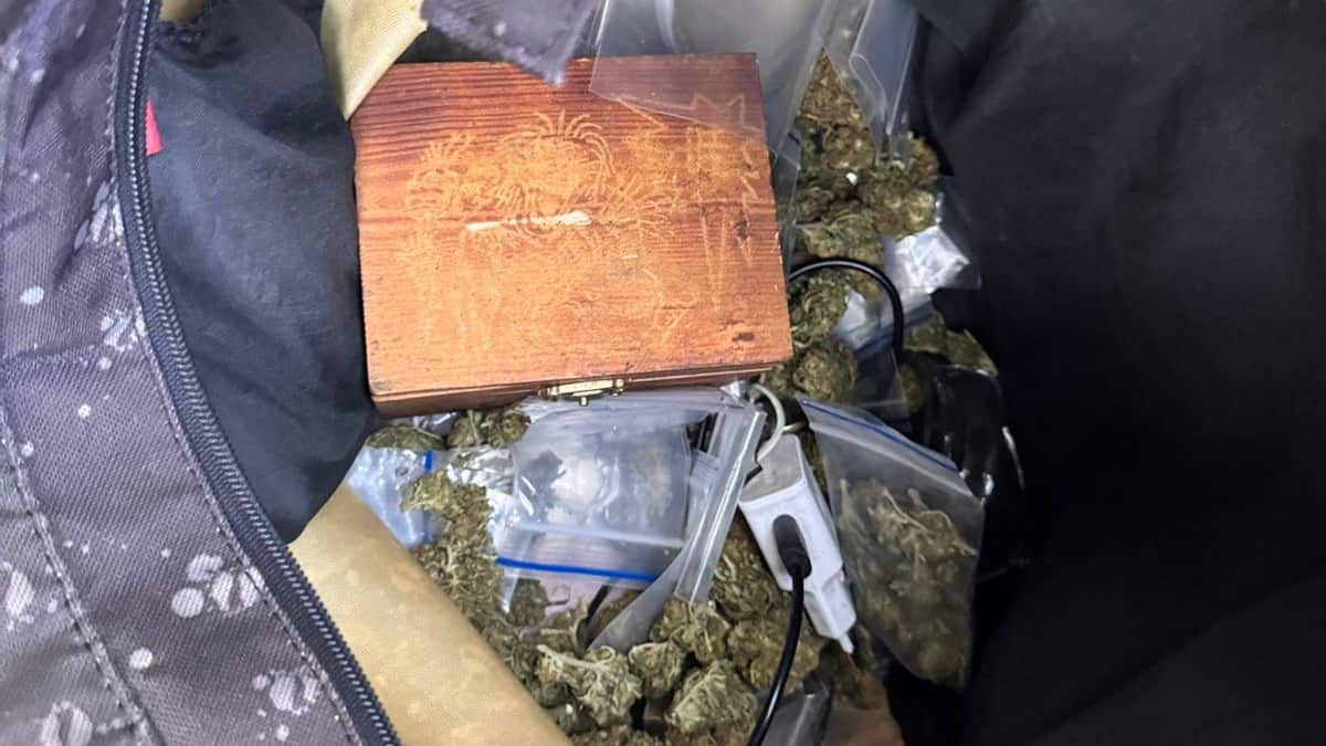 Droga en feria navideña de Peñalolén