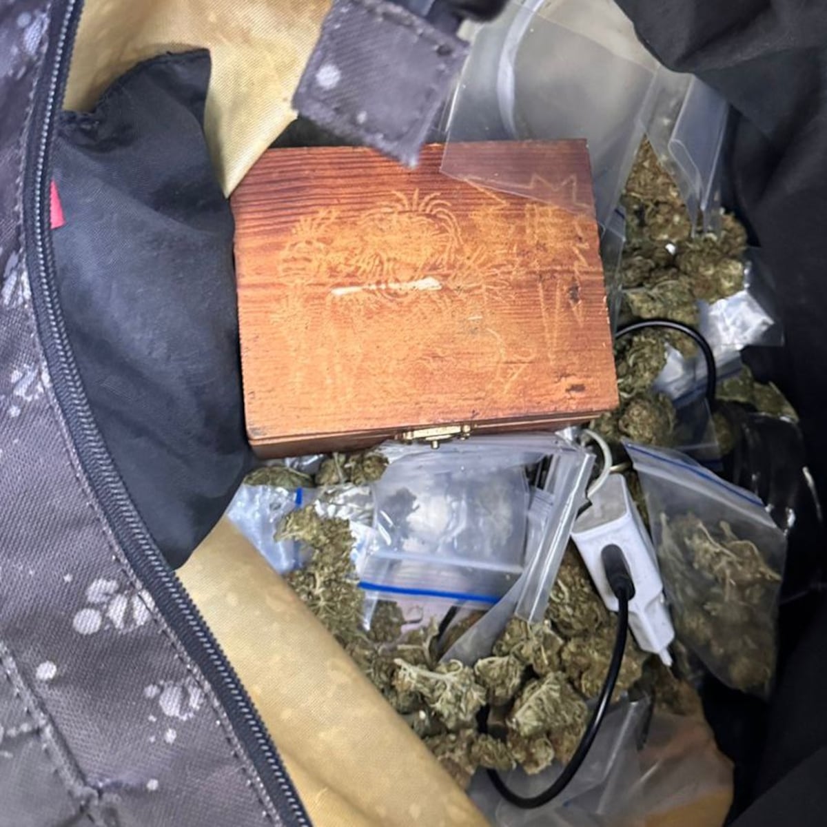 Hallan droga en feria navideña ilegal de Peñalolén Hallan droga en feria navideña ilegal de Peñalolén