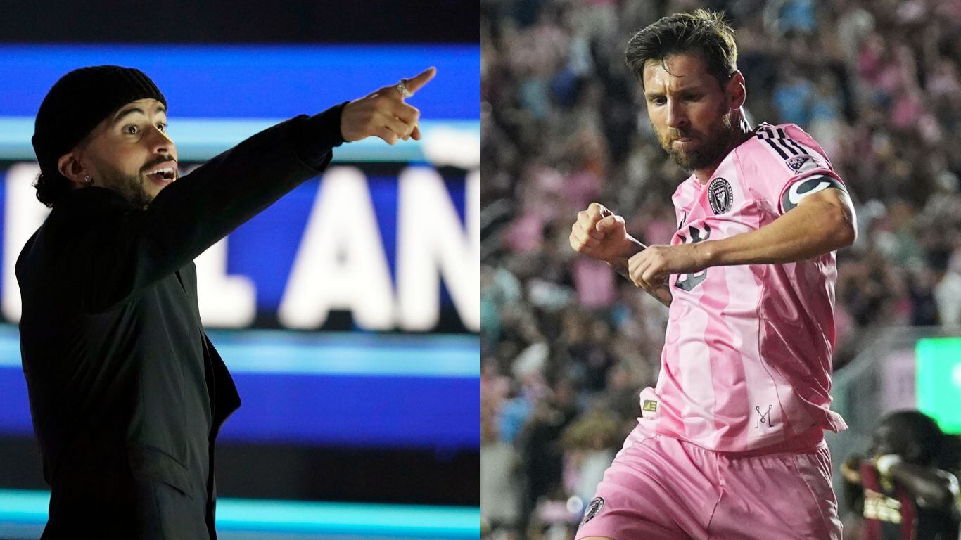 Bad Bunny y Messi