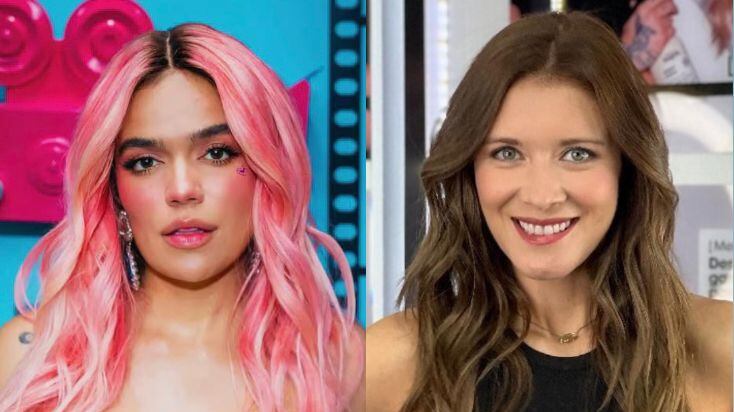 Karol G envió mensaje a Carla Jara. Captura de Instagram