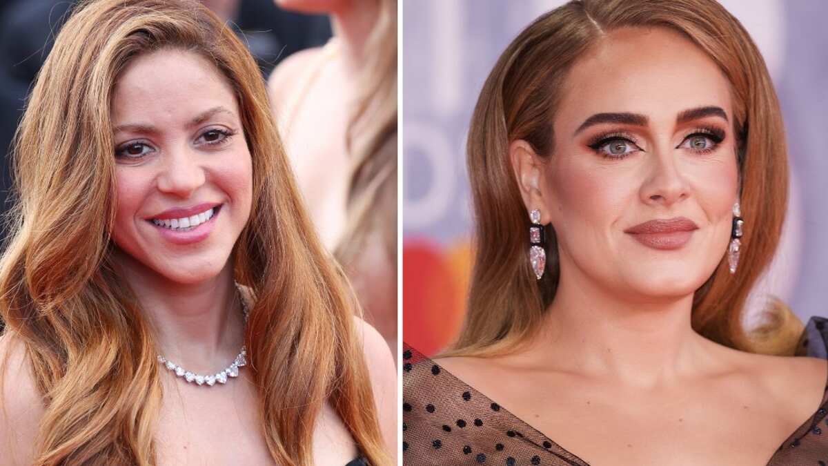 Shakira y Adele looks