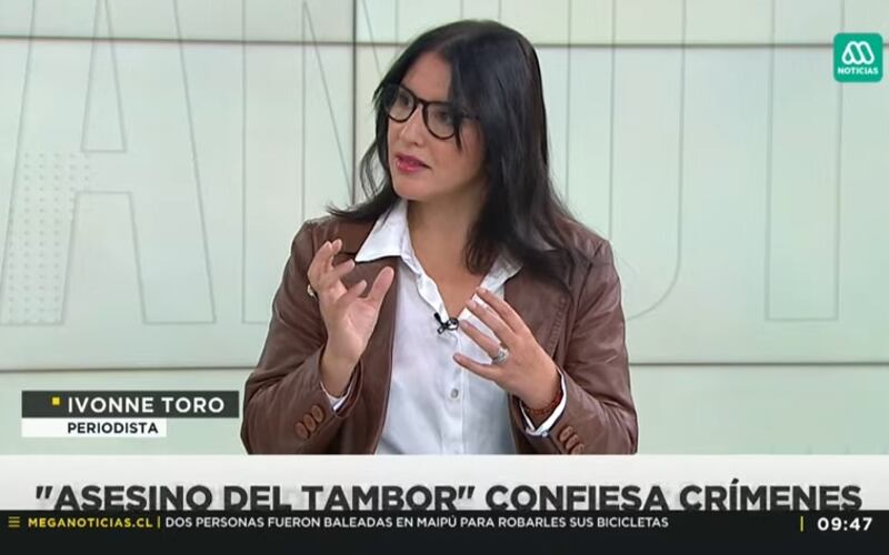 La periodista entregó detalles de su entrevista al "Asesino del tambor", Hugo Bustamante.