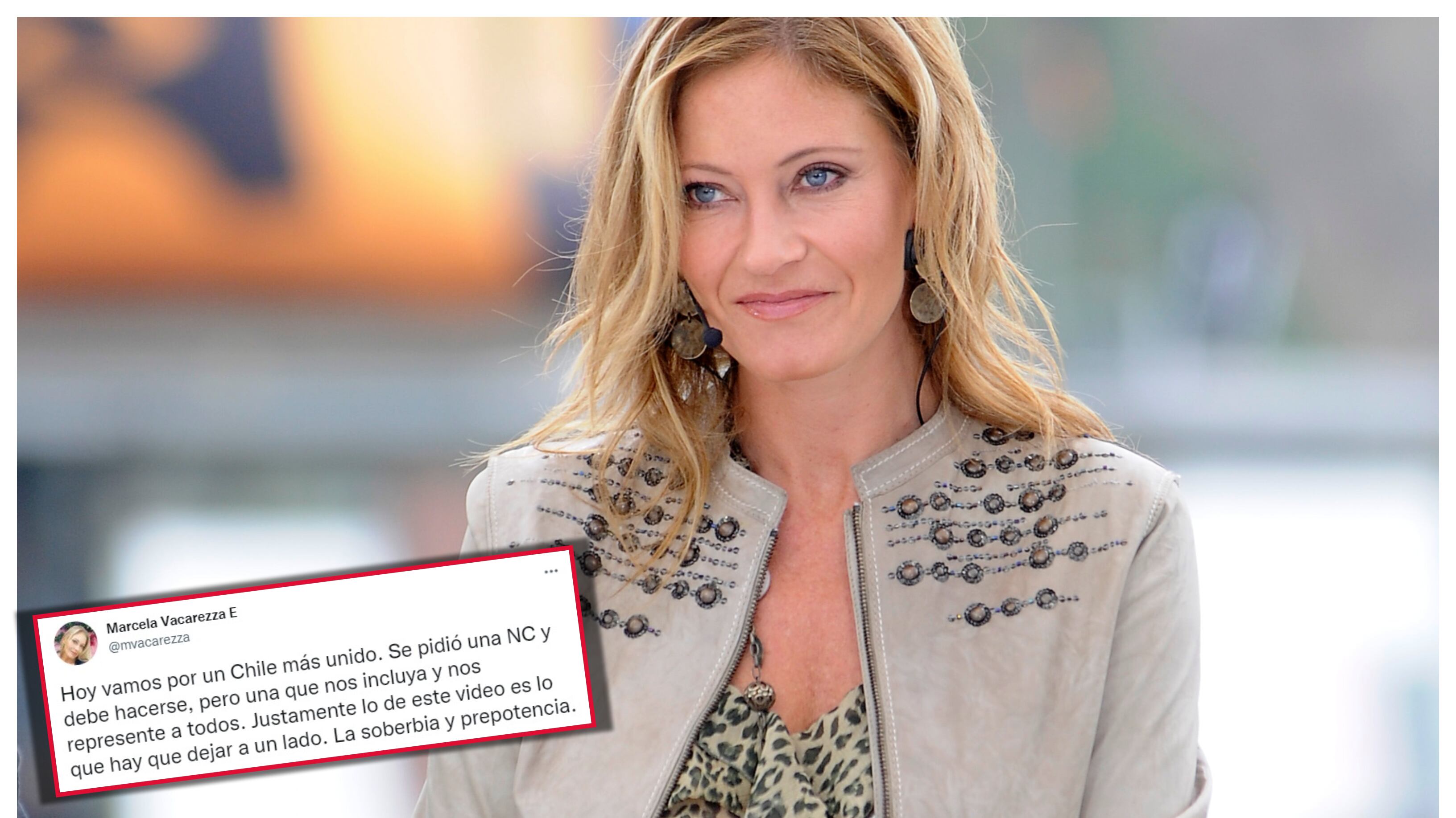 Marcela Vacarezza cuestionó la actitud de Daniel Stingo en la Convención y apuntó al abogado como uno de los responsables de la derrota del Apruebo en el plebiscito.