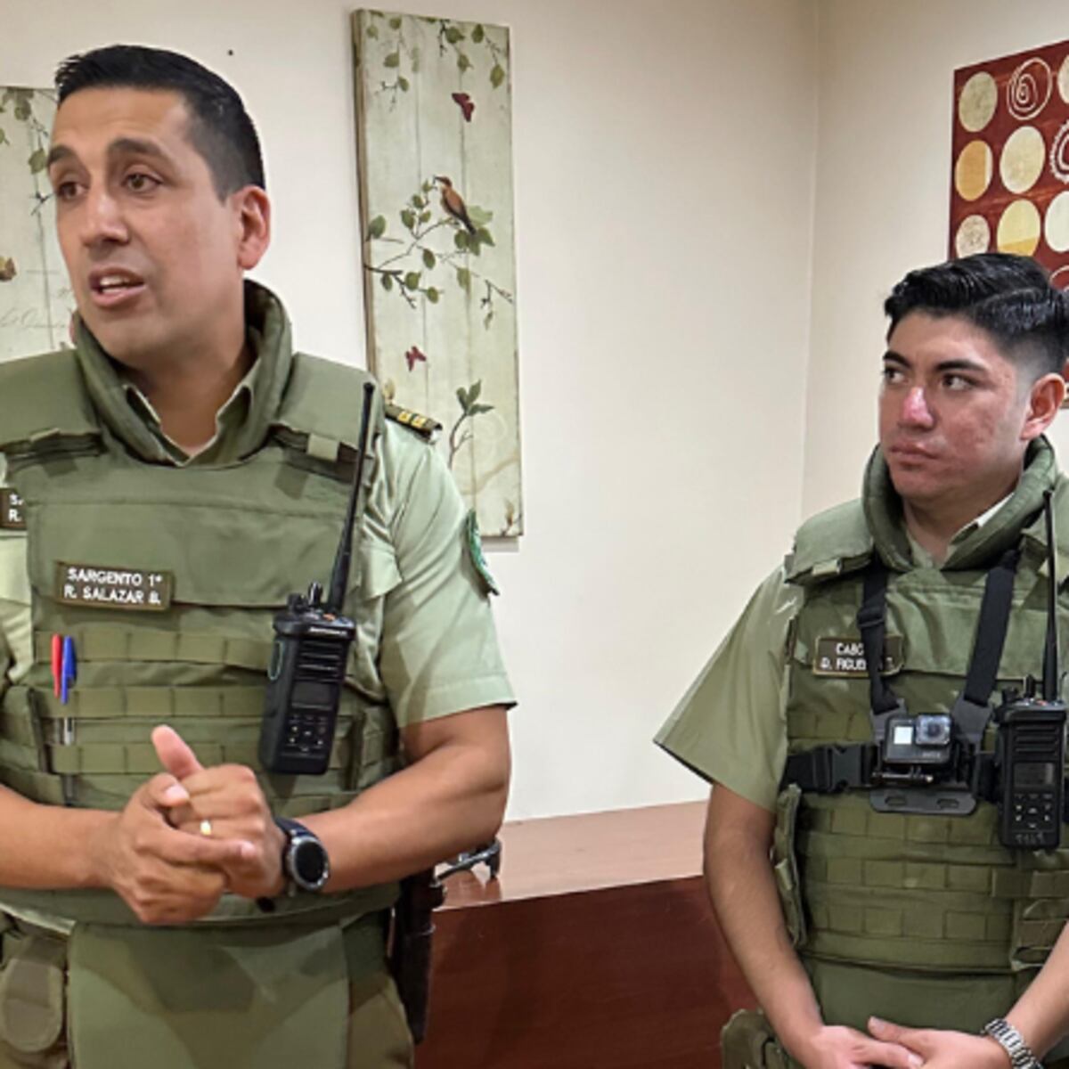 Carabineros y bomberos asisten parto de gemelas en Pudahuel Carabineros y bomberos asisten parto de gemelas en Pudahuel