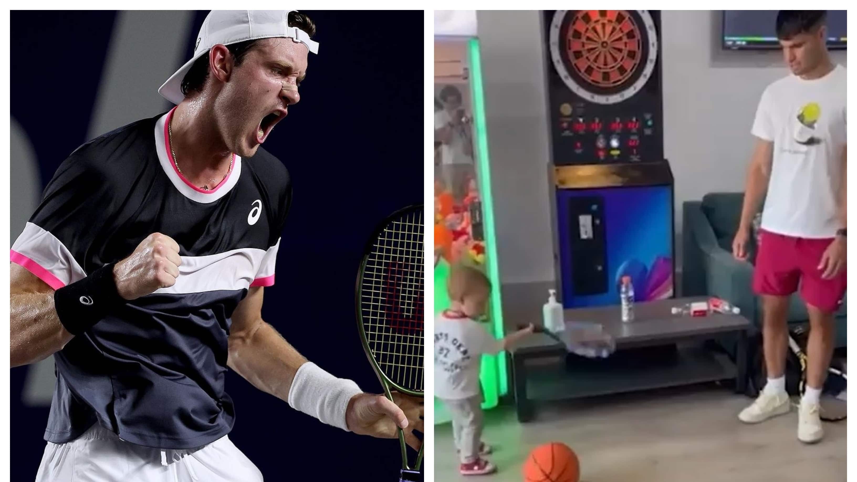 El tenista chileno está junto a toda su familia en el torneo ATP 500 de Beijing.