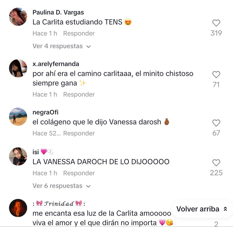Comentarios en video de Diego Urrutia | Captura: TikTok