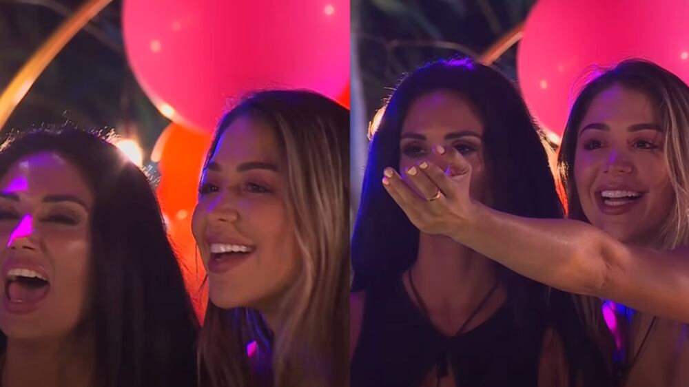 Pamela Díaz y Chama (Alexandra Méndez) | Captura: Canal 13