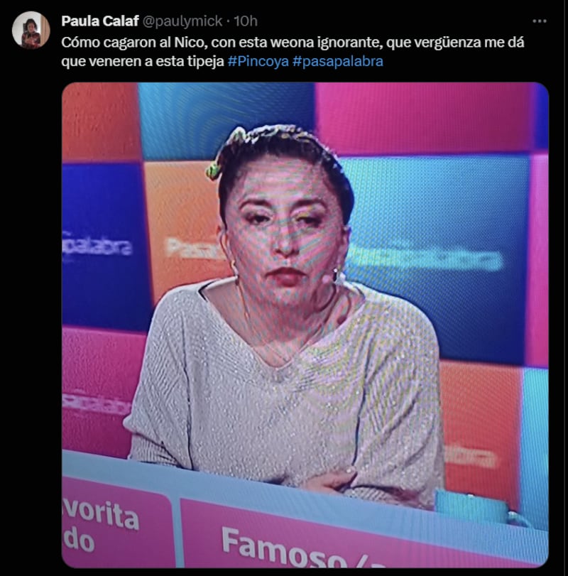 Reacción a la participación de Pincoya en Pasapalabra | X