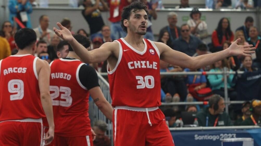 Básquet 3x3 masculino, captura TVN