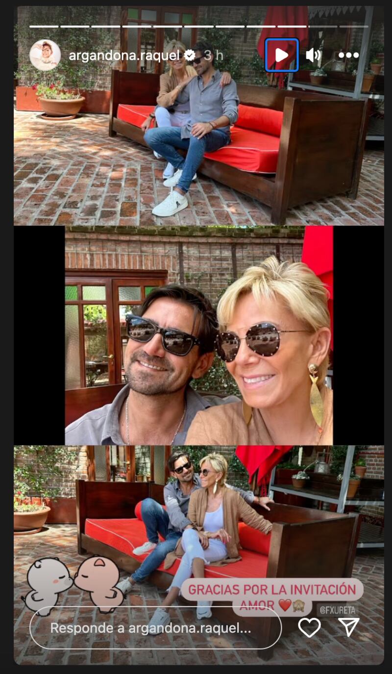 Historia de Raquel Argandoña | Fuente: Instagram