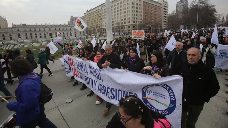 Marcha de profesores