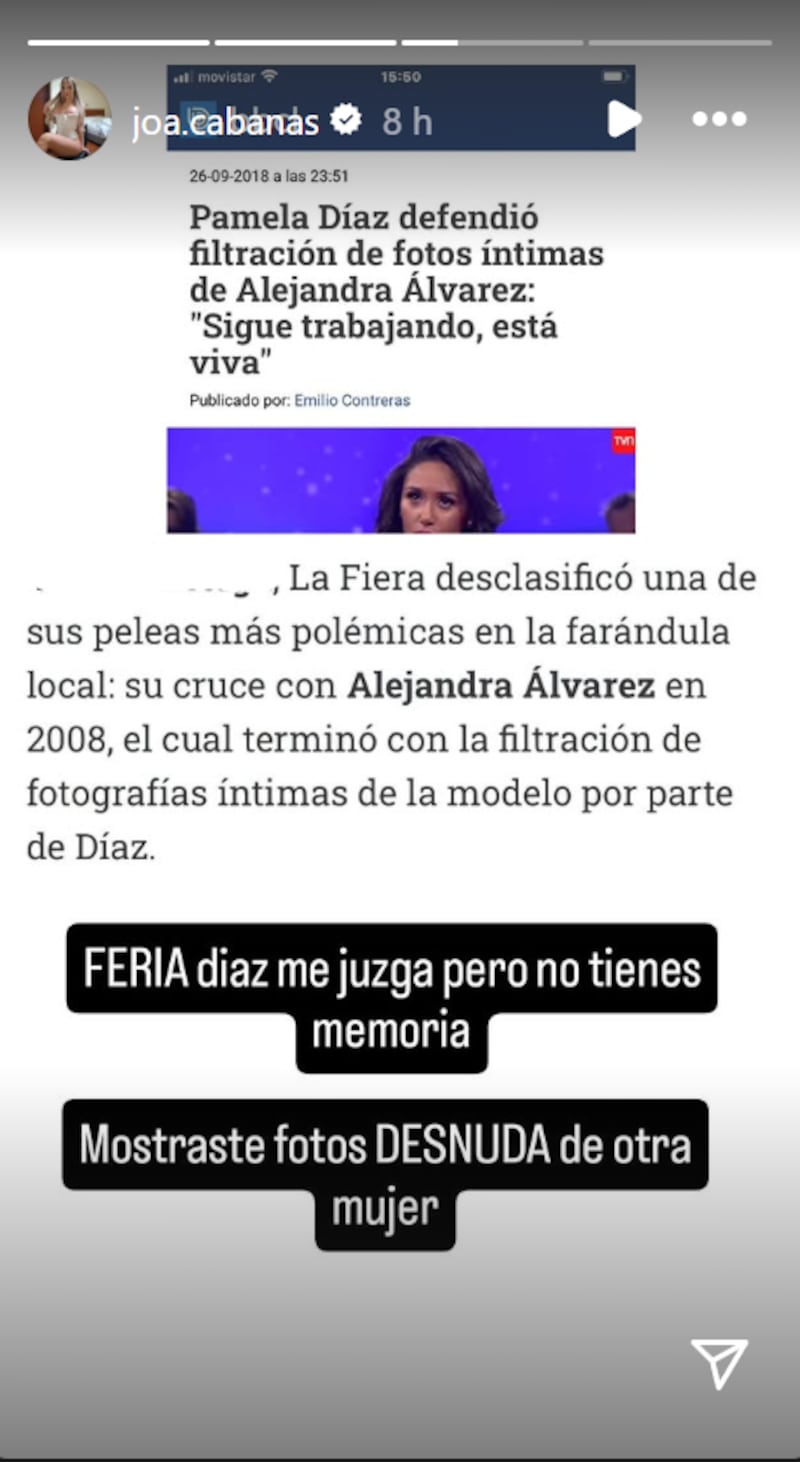 Historia de Joa Cabañas | Fuente: Instagram @joa.cabanas