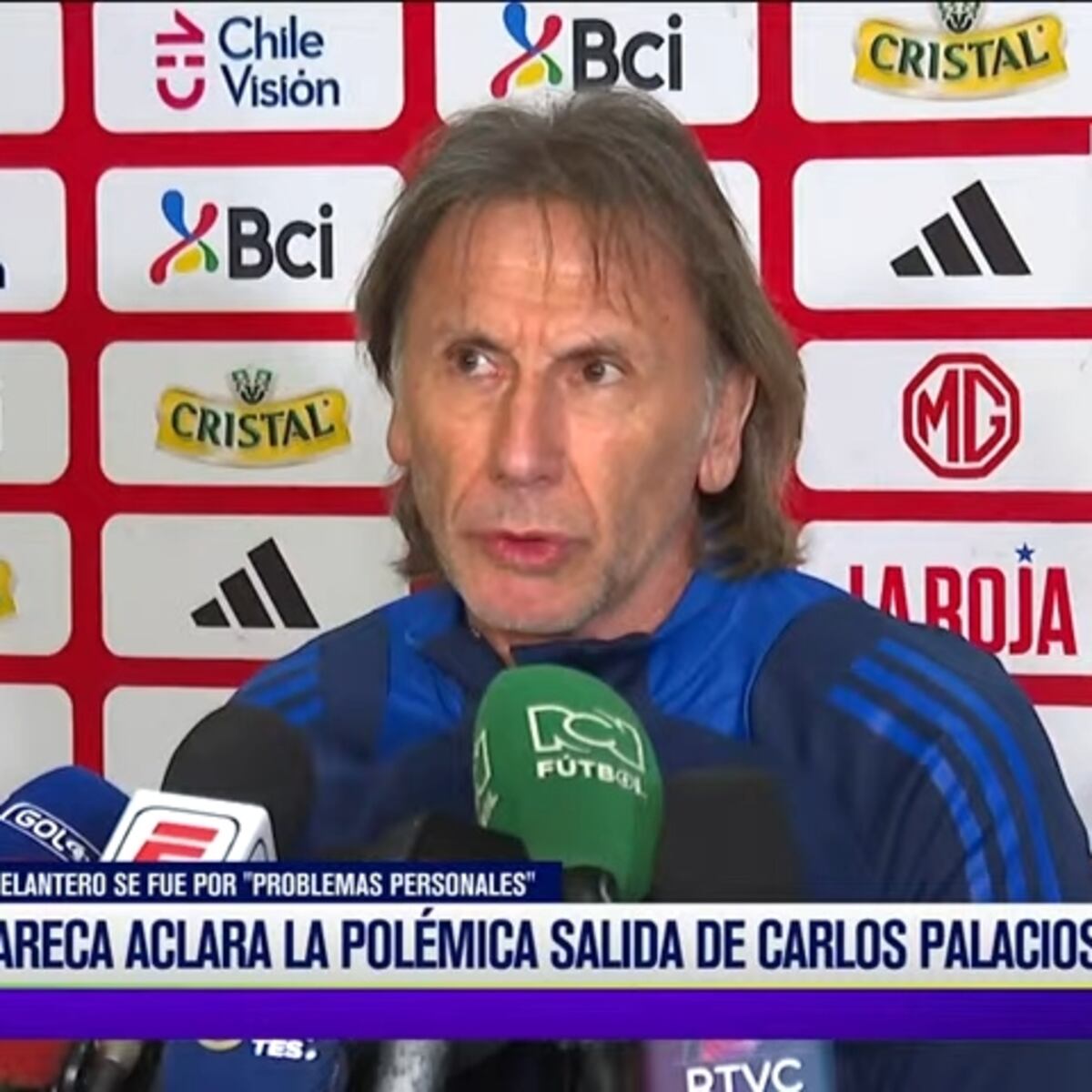 Gareca sobre Palacios: 'Nadie sabe en profundidad' Gareca sobre Palacios: 'Nadie sabe en profundidad'