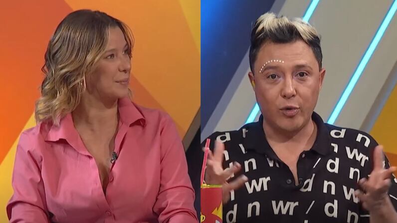 Claudia Schmitd y Sergio Rojas | Captura: Que te lo digo