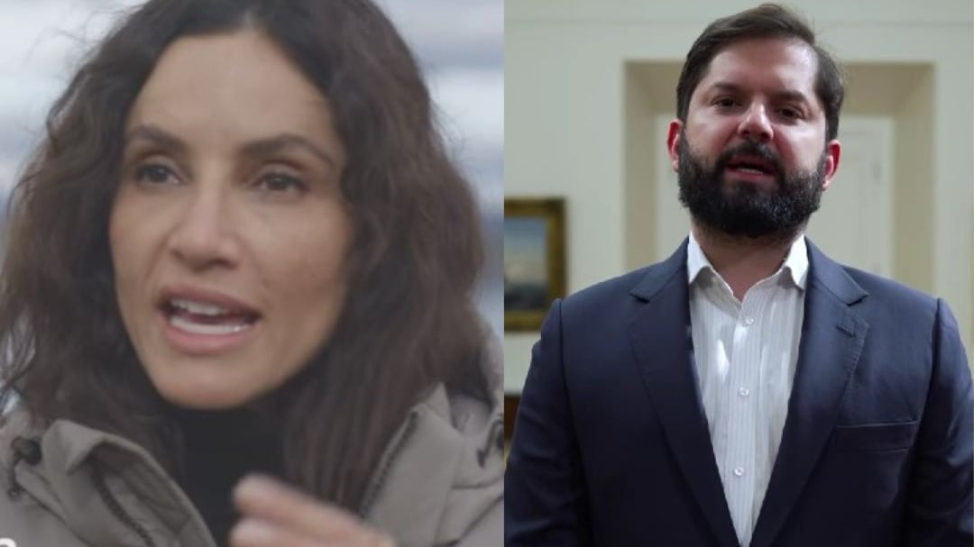 Leonor Varela y Gabriel Boric