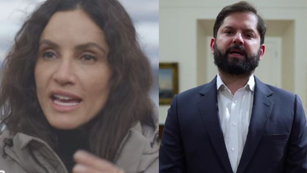 Leonor Varela y Gabriel Boric
