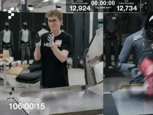 “La última vez que ganará un humano”: El brutal duelo de 10 horas entre un becario y el robot de Figure AI