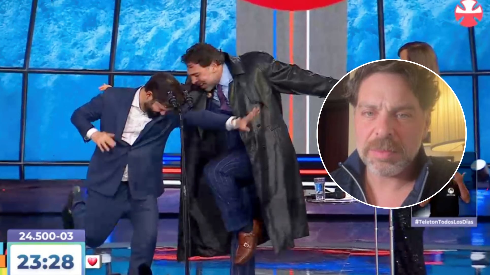 “¿Ustedes son hue…?”: José Antonio Neme respondió a quienes criticaron su interacción con el presidente Boric en la Teletón 2025