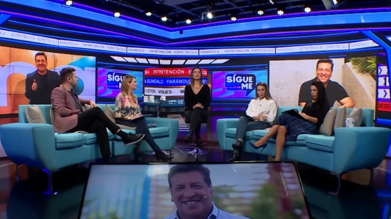Panel de Sígueme | Captura: TV+