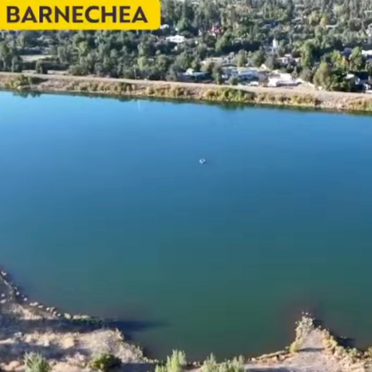 Desaparición de hombre en embalse de Lo Barnechea durante nado Desaparición de hombre en embalse de Lo Barnechea durante nado