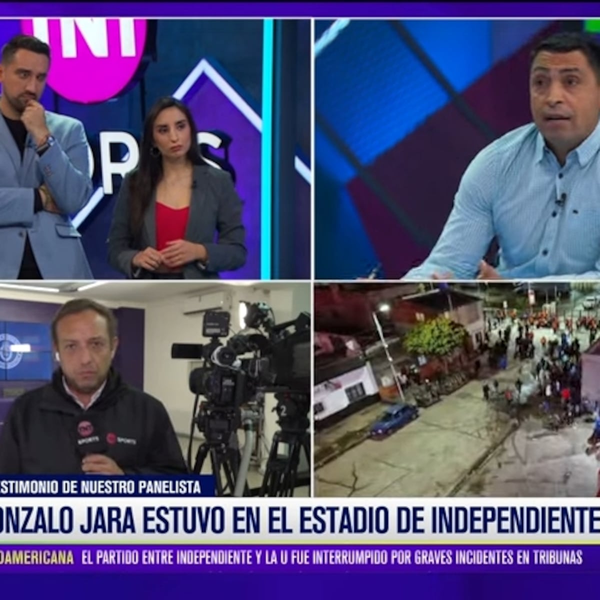 Gonzalo Jara revela terror junto a hinchas agredidos en estadio de Independiente Gonzalo Jara revela terror junto a hinchas agredidos en estadio de Independiente