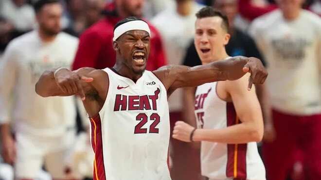 El jugador de Miami tuvo una noche espectacular.