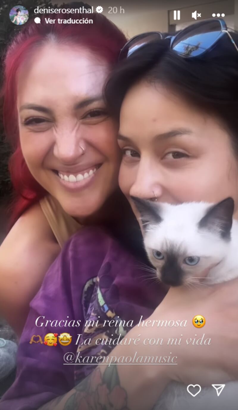 Historia de Denise Rosenthal | Instagram