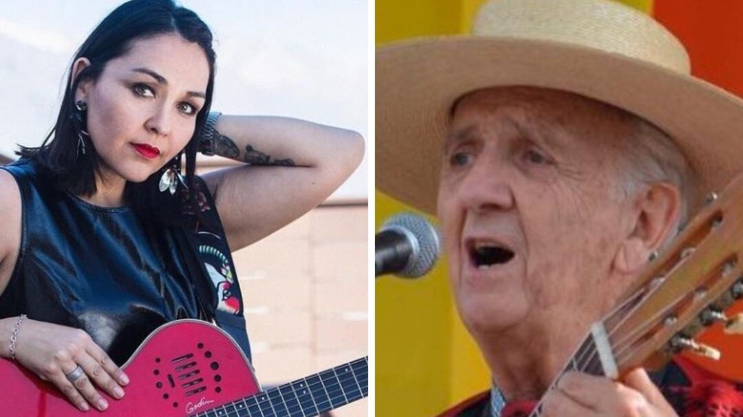 Denisse Malebrán y Benjamín Mackena