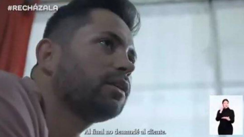 La historia de un trans mostrada en la franja del Rechazo era actuada.