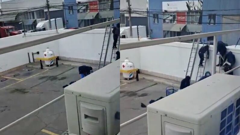 Robo Brinks de Rancagua | Captura: X