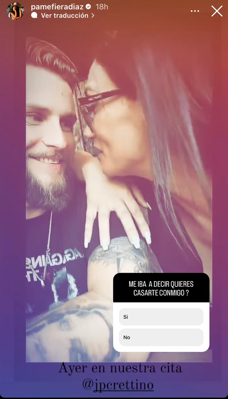 Historia de Pamela Díaz y Jean Philippe Cretton | Instagram